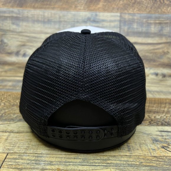 The Fly Mens Trucker Hat Black Snapback 80s Horror Jeff Goldblum Baseball Cap - Picture 4 of 7